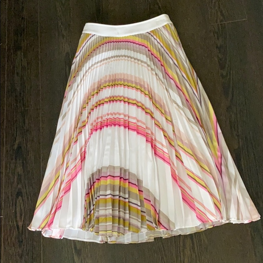 Ted Baker Pleat Midi Length Skirt